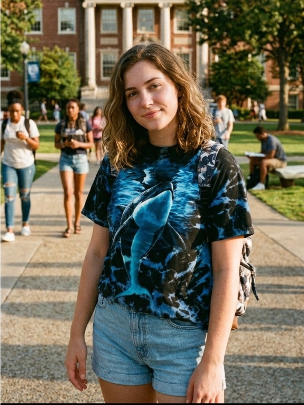 Vintage 90s Seaworld Tie Dye Shirt Large